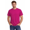 Męska koszulka T-shirt 100% miękka bawełna różowa roz. XXL – koszulka t-shirt – odzież robocza dla gastronomii